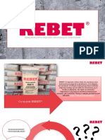 REBET - Zaprawa Renowacyjno - Naprawcza