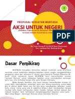 Aksi Untuk Negeri Semangat Pemuda Proposal PDF
