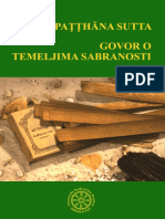 Bhikkhu Bodhi - Satipatthana sutta - Govor o temeljima sabranosti.pdf