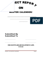 Language Project Master Calender C++