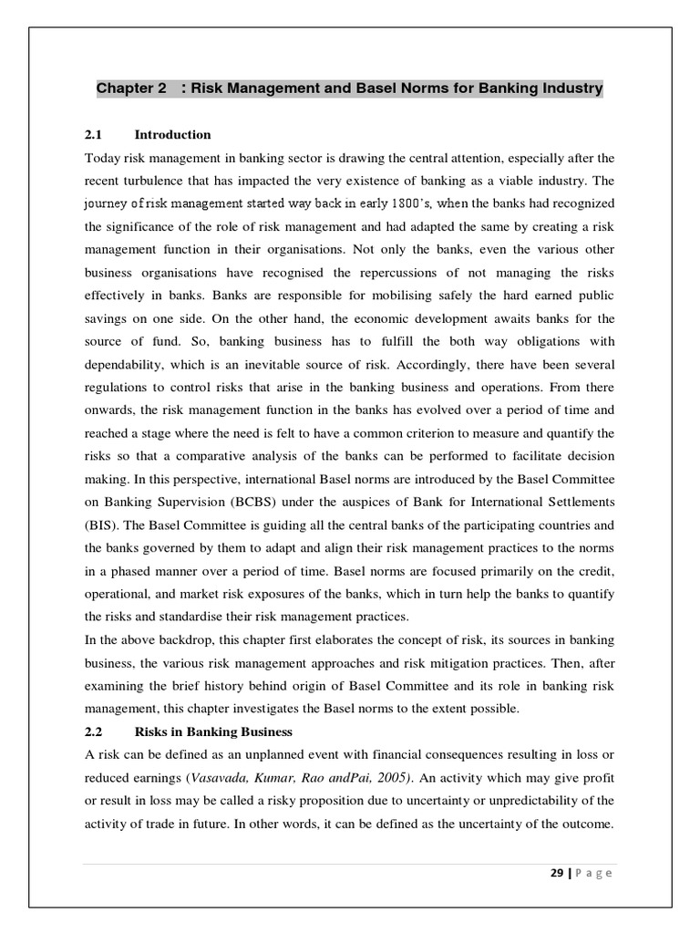 Basel Norms PDF Basel Ii Credit Risk