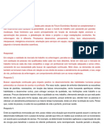 DESENVOLVIMENTO PESSOAL FORUM - TAREFA 3 e 4