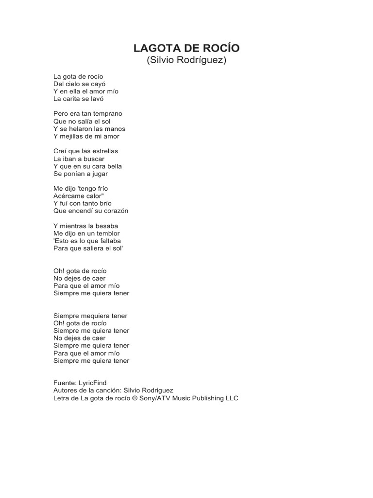 Letra de 