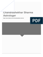 Top Astrologer Chandrashekhar Sharma Bengaluru Contact Details