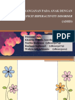 Penanganan Pada Anak Dengan Attention Deficit Hiperactivity Disorder