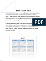 Calendario 2017