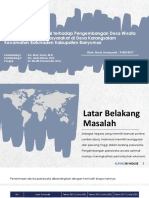 Pengaruh Modal Sosial Terhadap Pengembangan Desa Wisata Berbasis