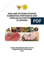 Analisis Potensi Ekspor Komoditas Pertanian Dan Kebijakan Pertanian Di Jepang