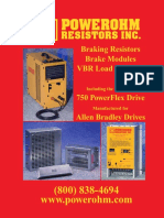 Powerohm Braking Resistor Catalog for Allen Bradley Drives