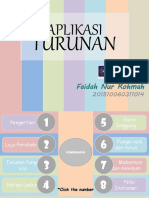 Turunan dan Fungsi