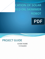 Oil Skimmer Robot Guidebook