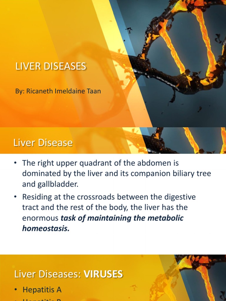 Liver Diseases PDF Hepatitis Cirrhosis