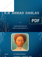 Biografi. K.H AHMAD DAHLAN