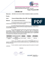 Oficio y Directiva Sobre Concurso de Bandas de Música y Guerra 2019