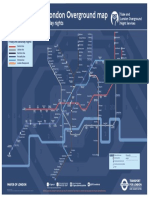 London Night Tube Map