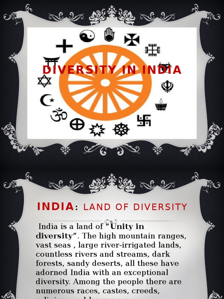 Diversity in India PDF