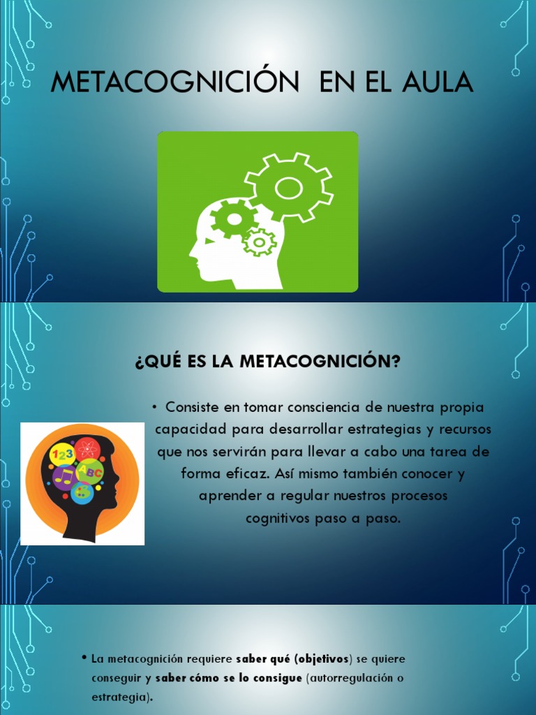 Metacognición en El Aula 2 | Descargar gratis PDF | Teoria de la mente ...