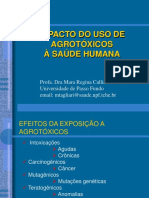 IMPACTO DO USO DE AGROTÓXICOS NA SAUDE HUMANA