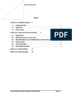 Informe de Psicosocial