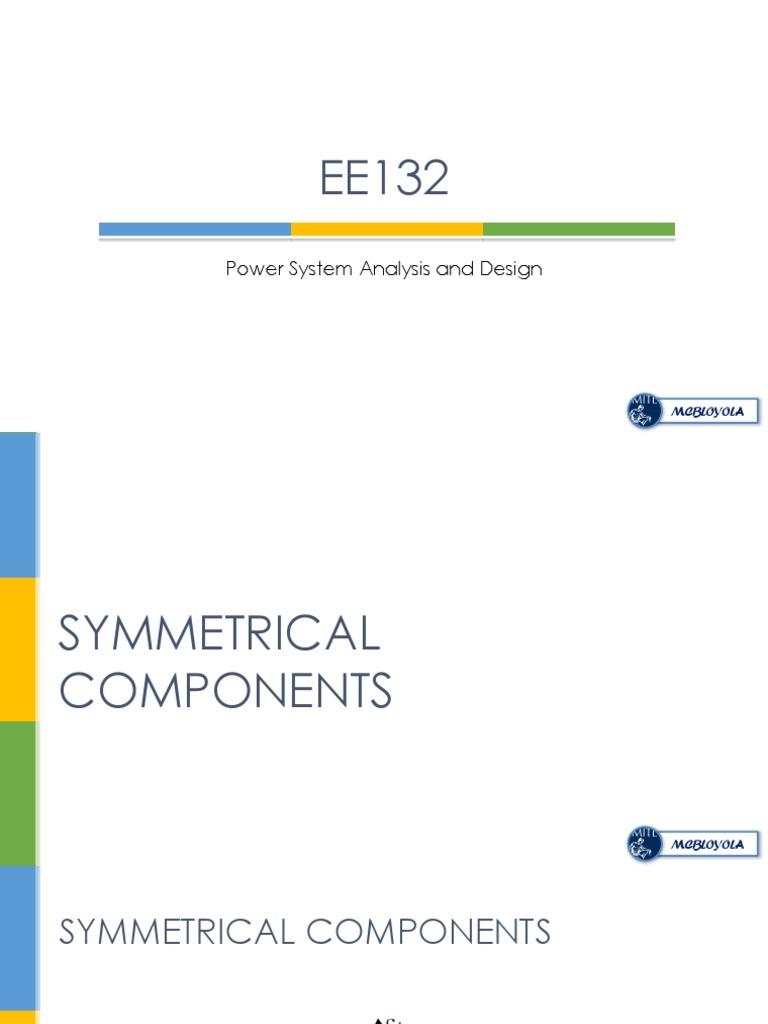 Symmetrical Components PDF | PDF | Electricity | Electromagnetism