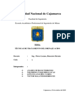 Tecnicas de Tratamiento de Drenaje Acido