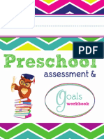 Preschool Assessment Goals Workbook PDF