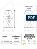 Diseño de Trazos de Perforacion