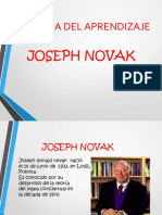 Teoría del aprendizaje de Joseph Novak y los mapas conceptuales