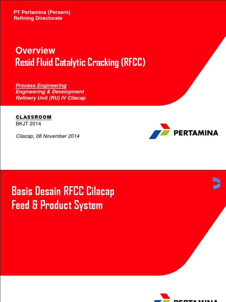 Desain Proses RFCC di Cilacap | PDF | Komputer | Teknologi & Rekayasa