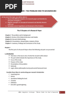 Chapter I - The Problem and Its Background