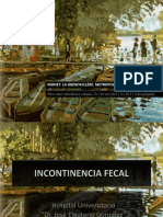 Incontinencia Fecal