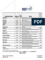 Unitor Marine Chemicals Price List 2014