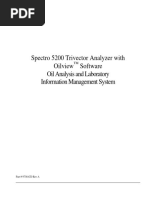 Spectro 5200 Trivector Analyzer & OilView Manual_Rev A