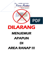 DILARANG MENJEMUR