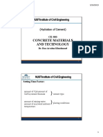 Module-1 Introduction To Cement and Concrete-1 (Lec 2) PDF