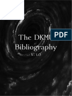 The DKMU Bibliography v1.0