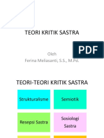 TEORI-TEORI KRITIK SASTRA