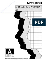 A1S62DA, D - A Converter Module Type User, S Manual PDF
