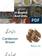 Spices Names