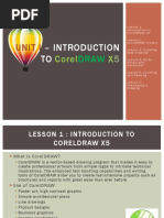 Unit I Introduction To CorelDRAW X5