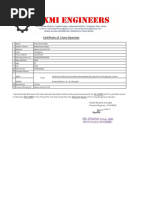 Load Test Certificate | PDF