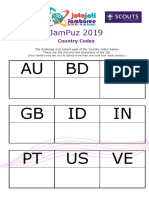 Jampuz2019 Country Codes