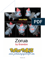 Zorua A4 Shiny Lineless PDF