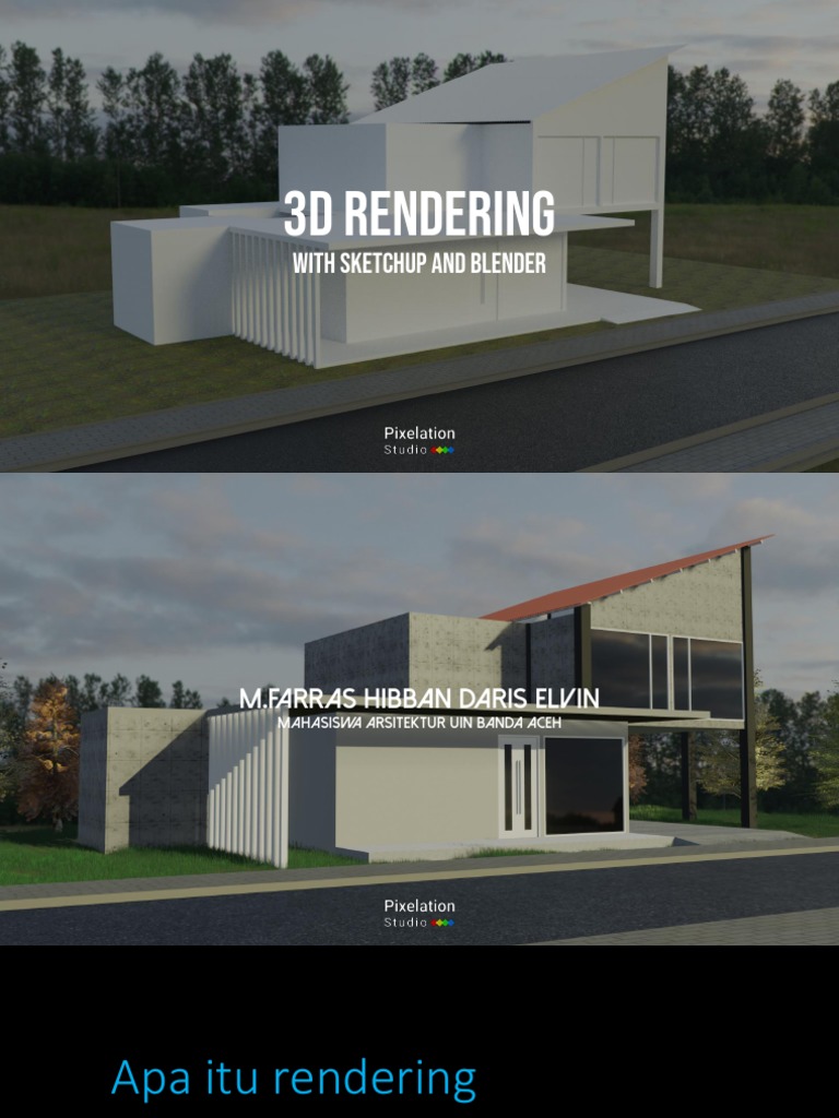 Proses dan Teknik 3D Rendering | PDF