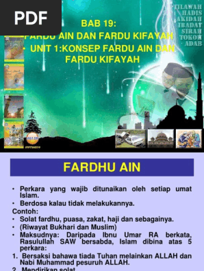 Pel 19 Fardhu Ain Dan Fardhu Kifayah Pdf