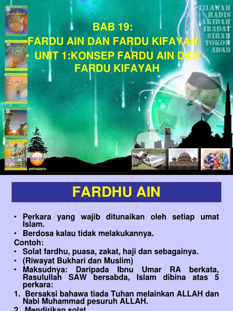 Pel 19 Fardhu Ain Dan Fardhu Kifayah