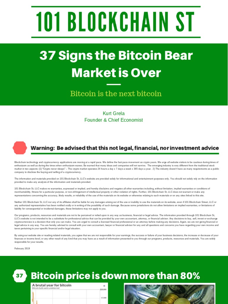 Navigating the Bitcoin Bear Market | PDF | Bitcoin | Cryptocurrency