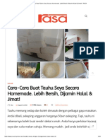 Cara-Cara Buat Tauhu Soya Secara Homemade. Lebih Bersih, Dijamin Halal & Jimat! - RASA.pdf