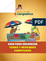 Guia para Organizar Ferias y Mercados Campesinos
