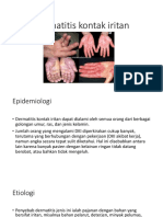 Dermatitis Kontak Iritan